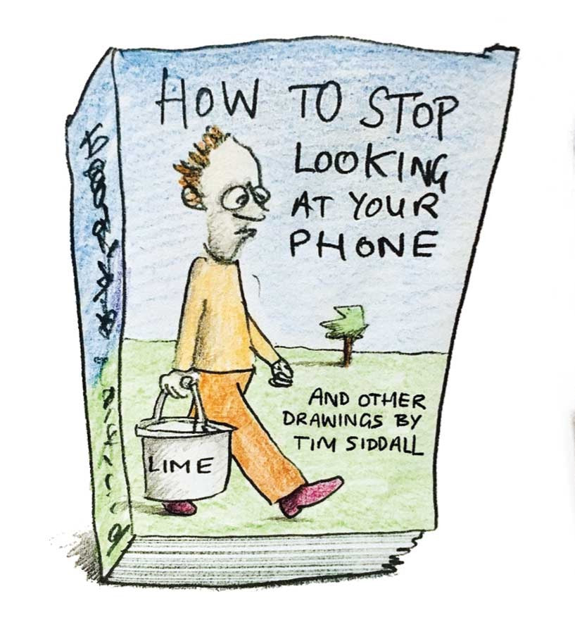 How To Stop Looking At Your Phone Book